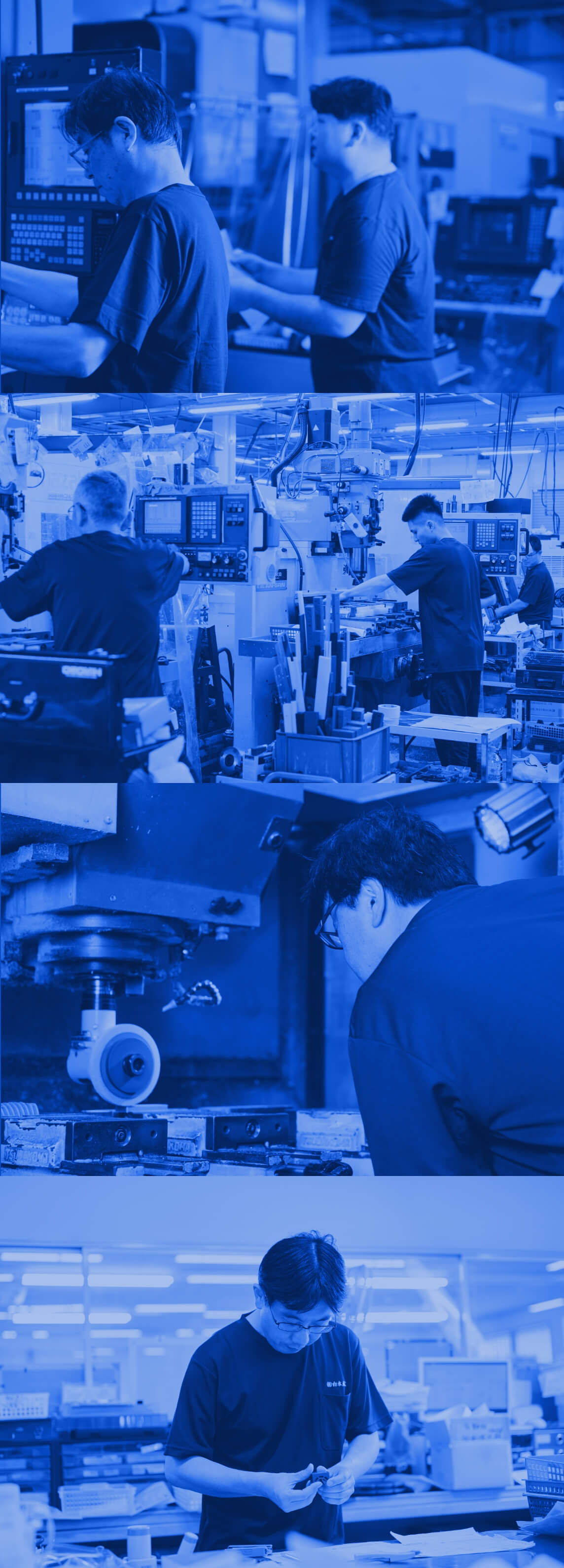 スタッフが働いている様子