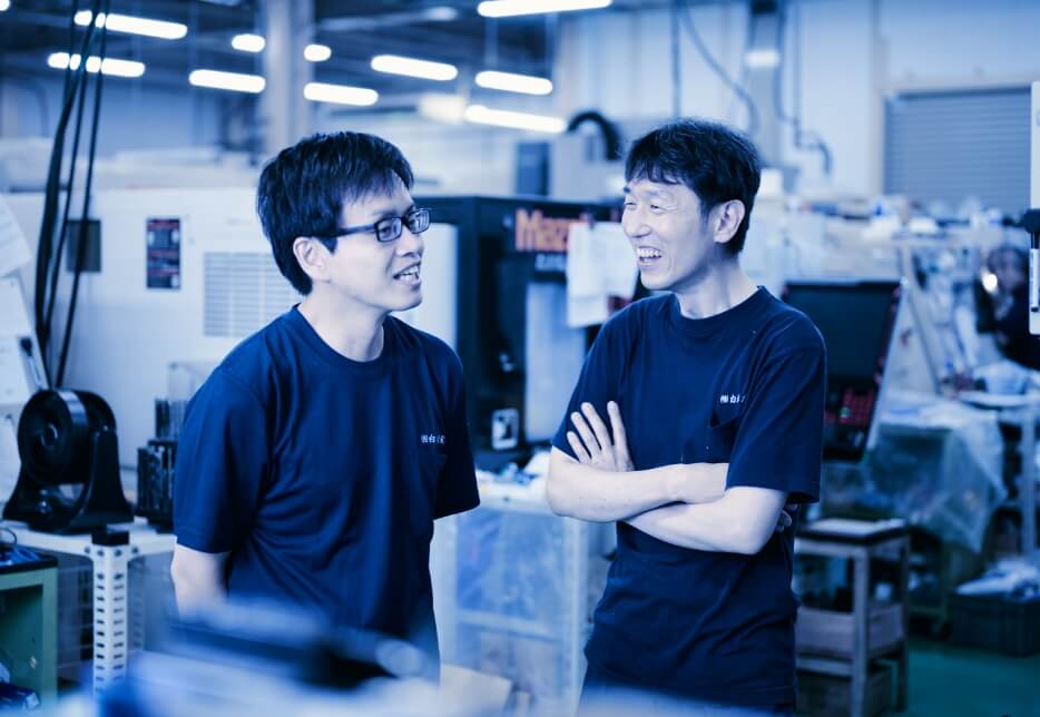 社員二人